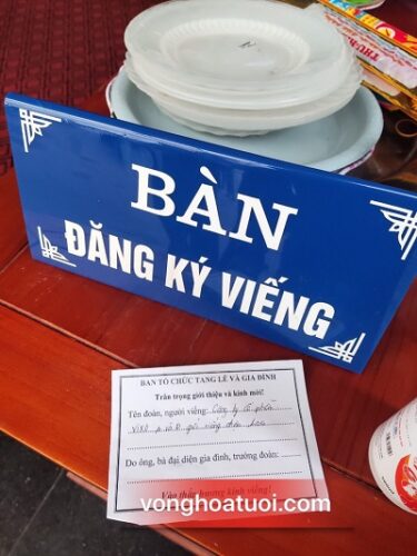 Vòng hoa số 1a bệnh viện Việt Xô