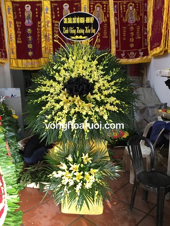Vòng hoa tang lễ thanh xuân