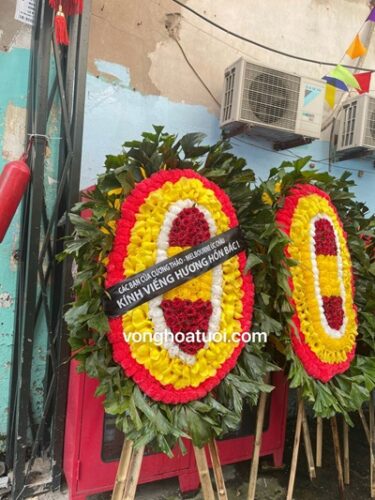 Vòng hoa số 1a bệnh viện Việt Xô