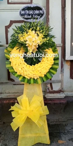 Vòng hoa tang lễ thanh xuân