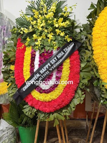 Vòng hoa tang lễ Nam Từ Liêm