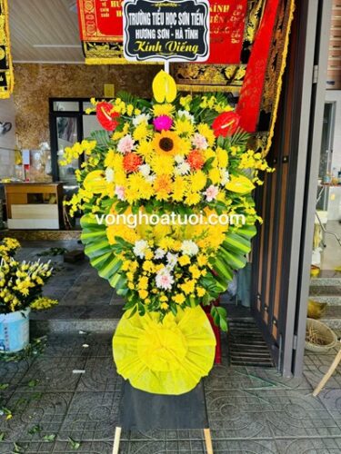 Vòng hoa tang lễ ở Ba Lan Tp Vinh