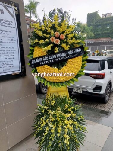 Vòng hoa số 1a bệnh viện Việt Xô