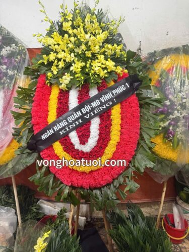 Vòng hoa số 1a bệnh viện Việt Xô