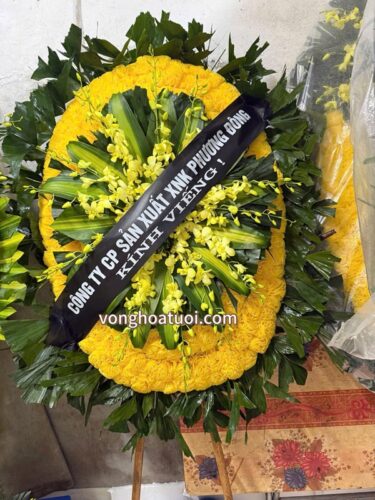 Vòng hoa số 1a bệnh viện Việt Xô