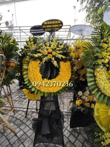 Vòng hoa số 1a bệnh viện Việt Xô